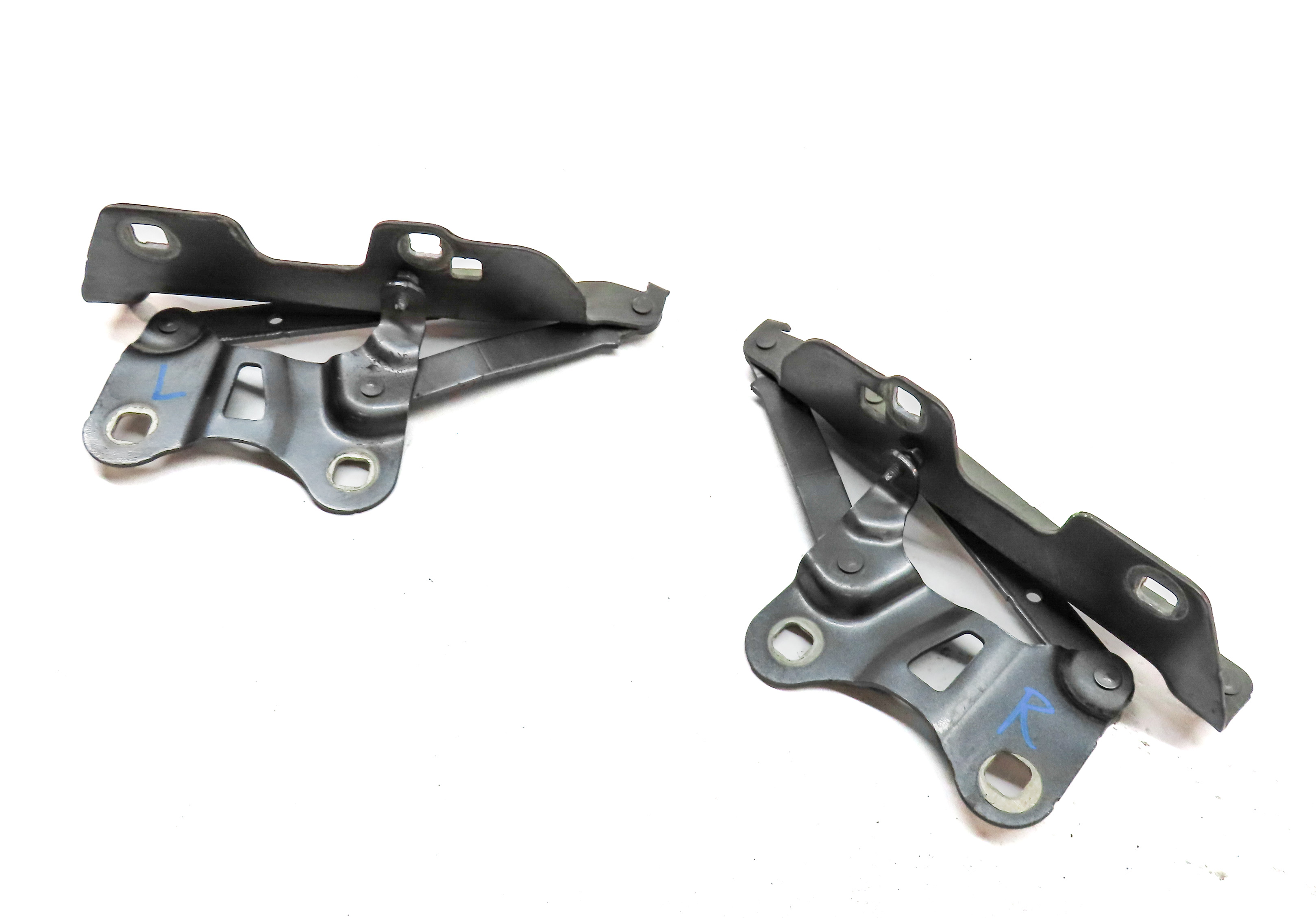2013-2022 RANGE ROVER SPORT (L405 L494) LEFT & RIGHT HOOD HINGE SET (Grey) — exact item pictured